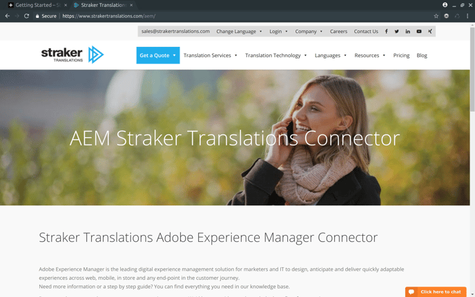aem straker connector