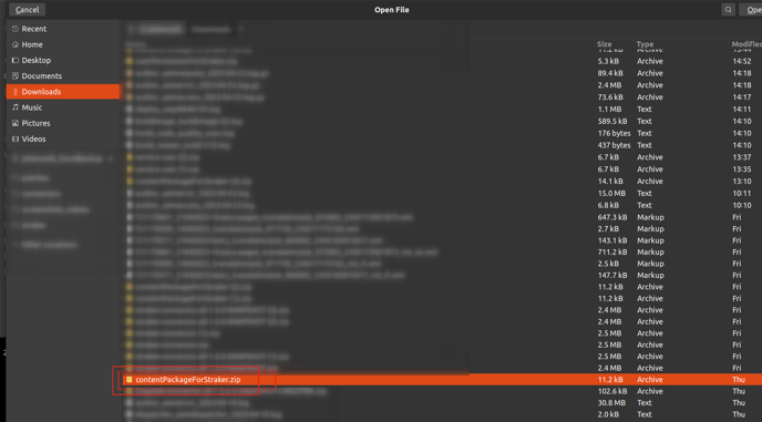 contentPackageForStraker