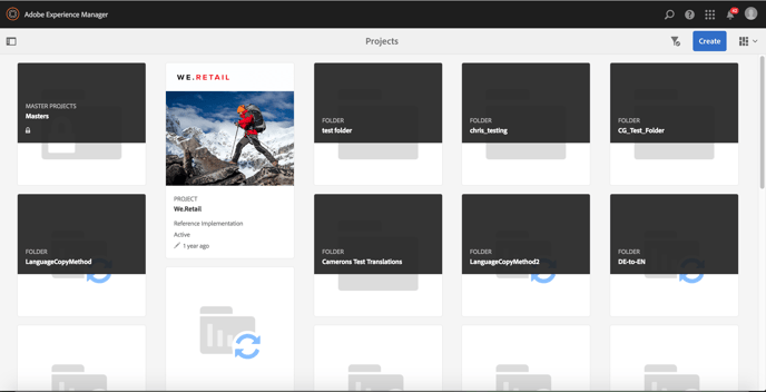 log into AEM