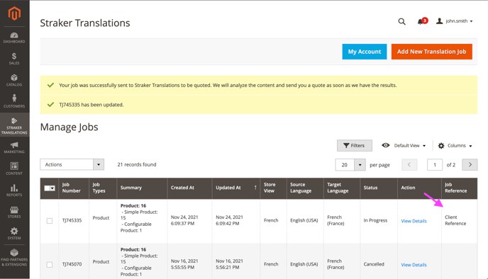 manage jobs