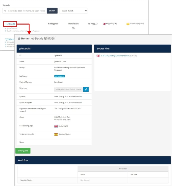 detailed information TJ