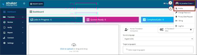 select profile