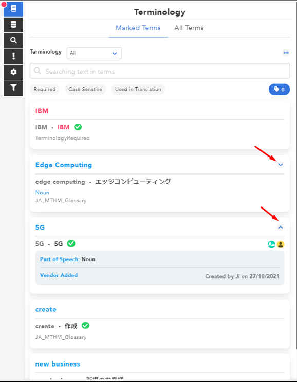 display hide additional information