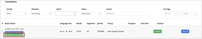 download source file