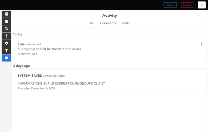 segment activity