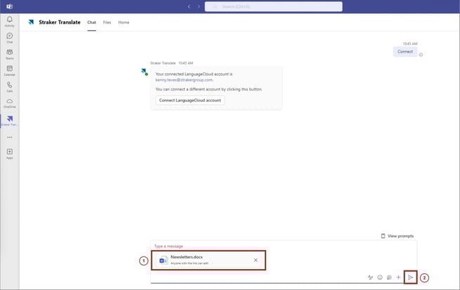 drag and drop document