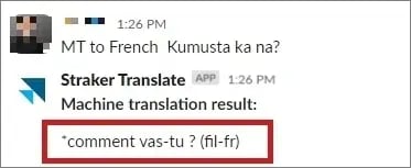 Translation result2