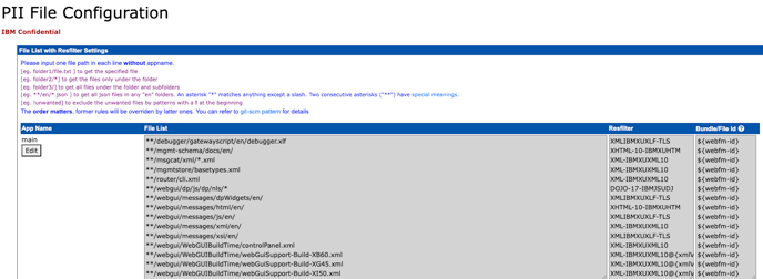 pii-config