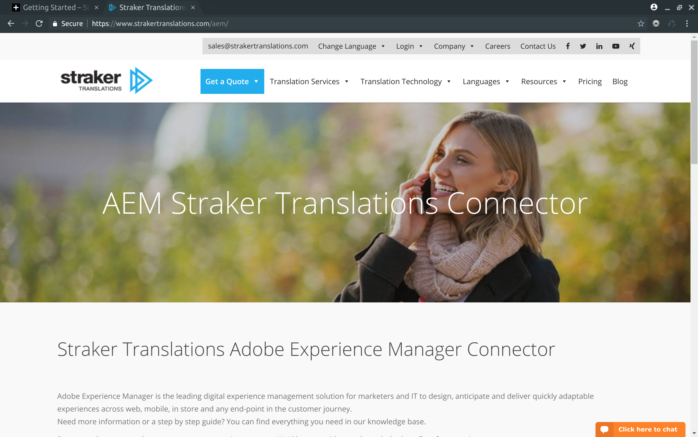 aem straker connector
