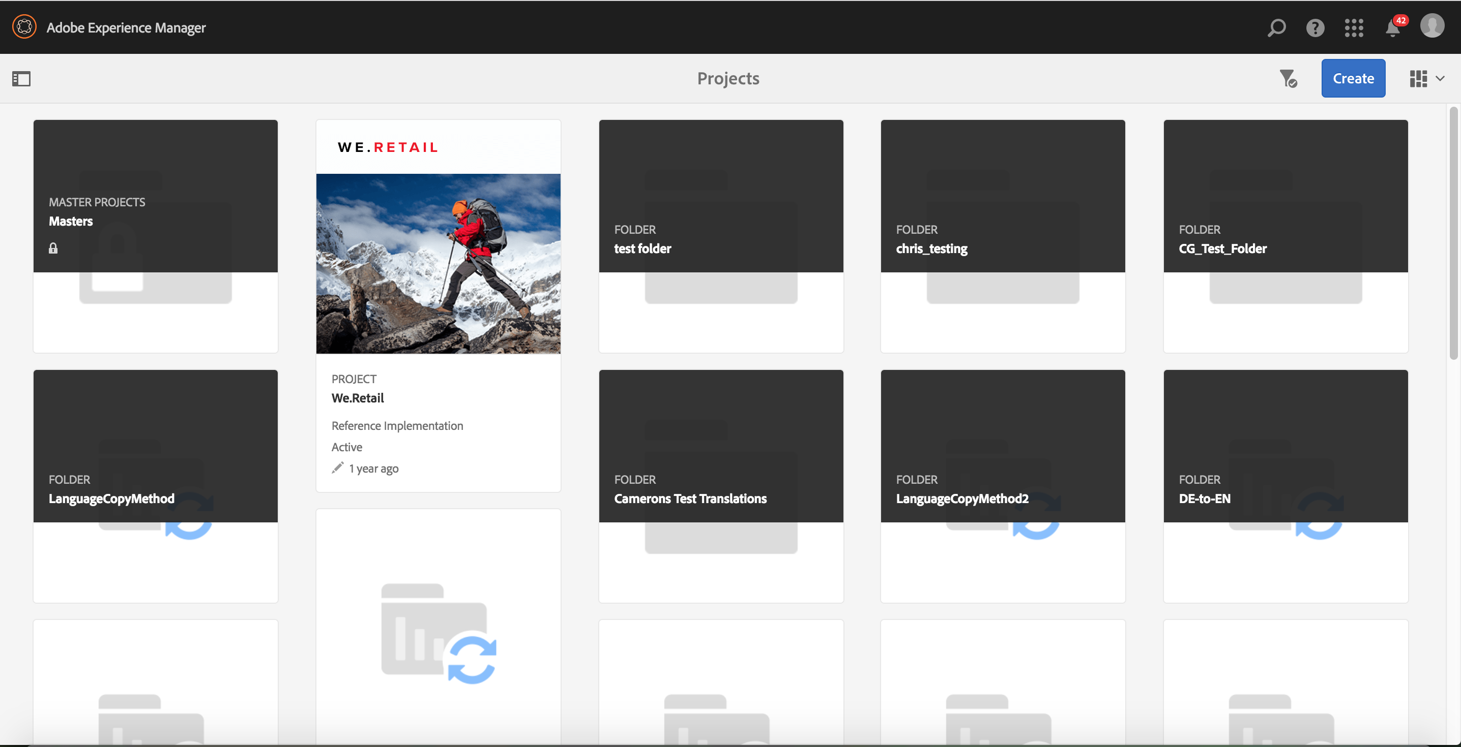 log into AEM
