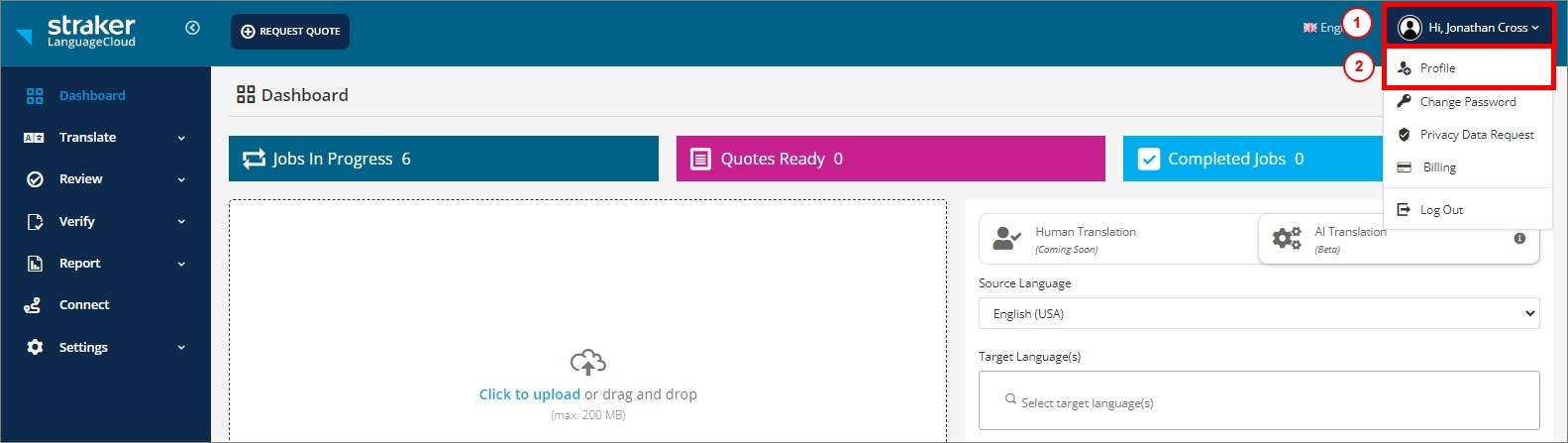 select profile