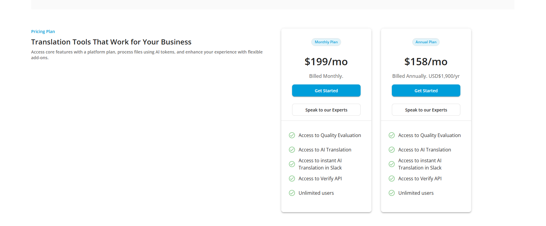 subscription type