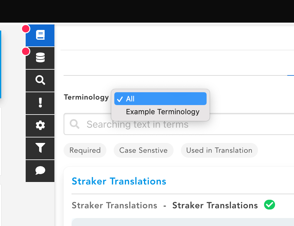 terminology type